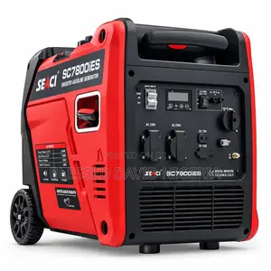 Senci SC7800iES 5.0kva / 5.6kva Silent Inverter Petrol Generator