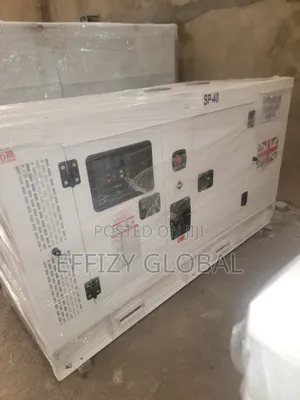 Brand New Perkins Heavy-Duty 40kva Soundproof Diesel Generator