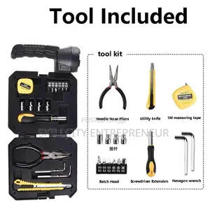 2in1 Solar Portable Lamp With Tools