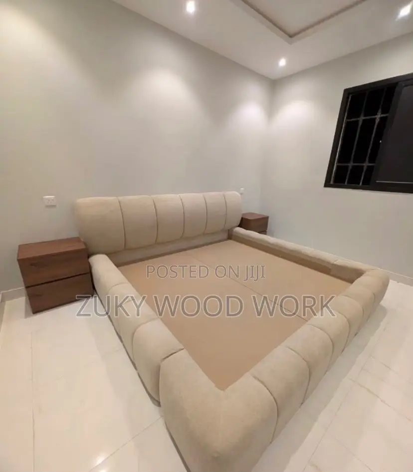 FurnitureLuxury Modern Upholstered Bed