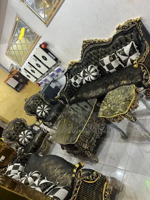 Beautifully Designed High Quality 8-Seater Egyptian Royal Sofa