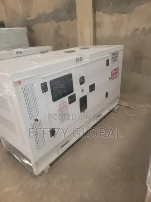 BrandNew Perkins England Heavy-Duty 60KVA Soundproof Diesel Generator