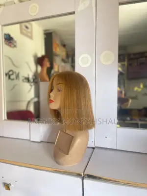 Gold Hair on Neat Wigs 4/4 Closures Nd Neat Ventilation