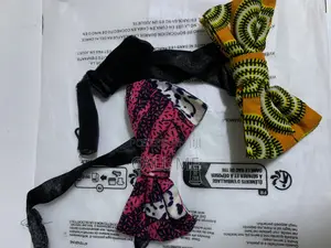 A Pair of Ankara Bow Ties