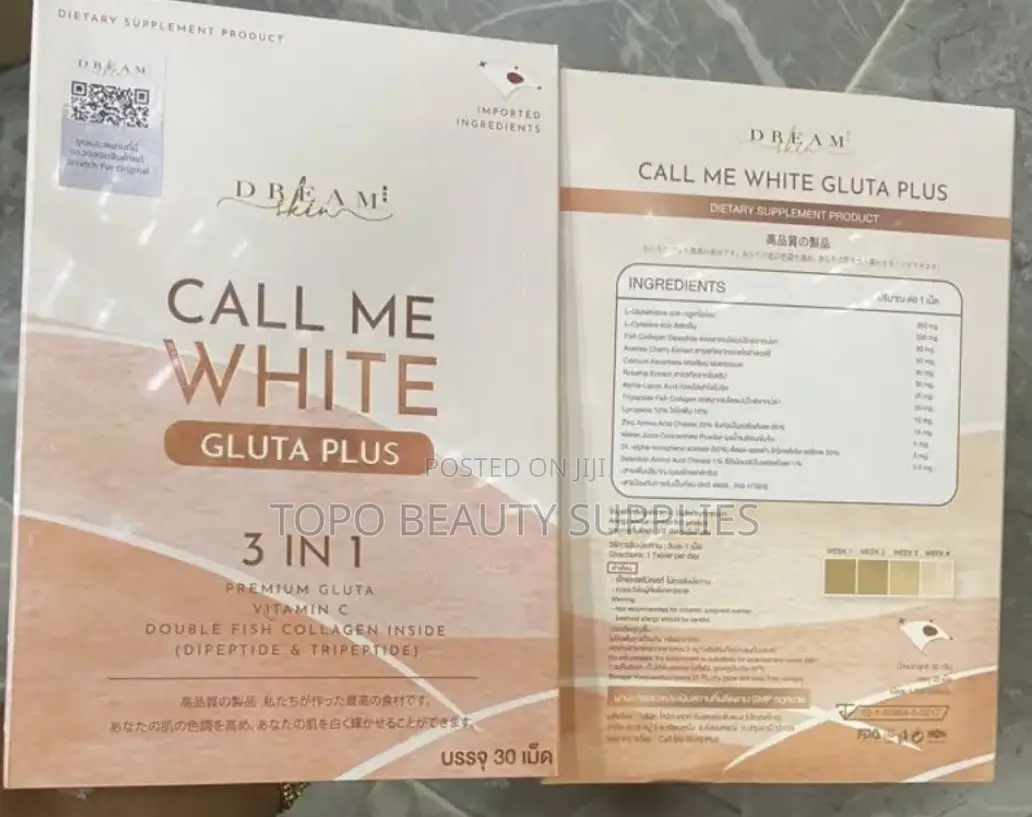 Call Me White Supplements