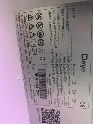 16kwh DEYE Lithium Ion Battery