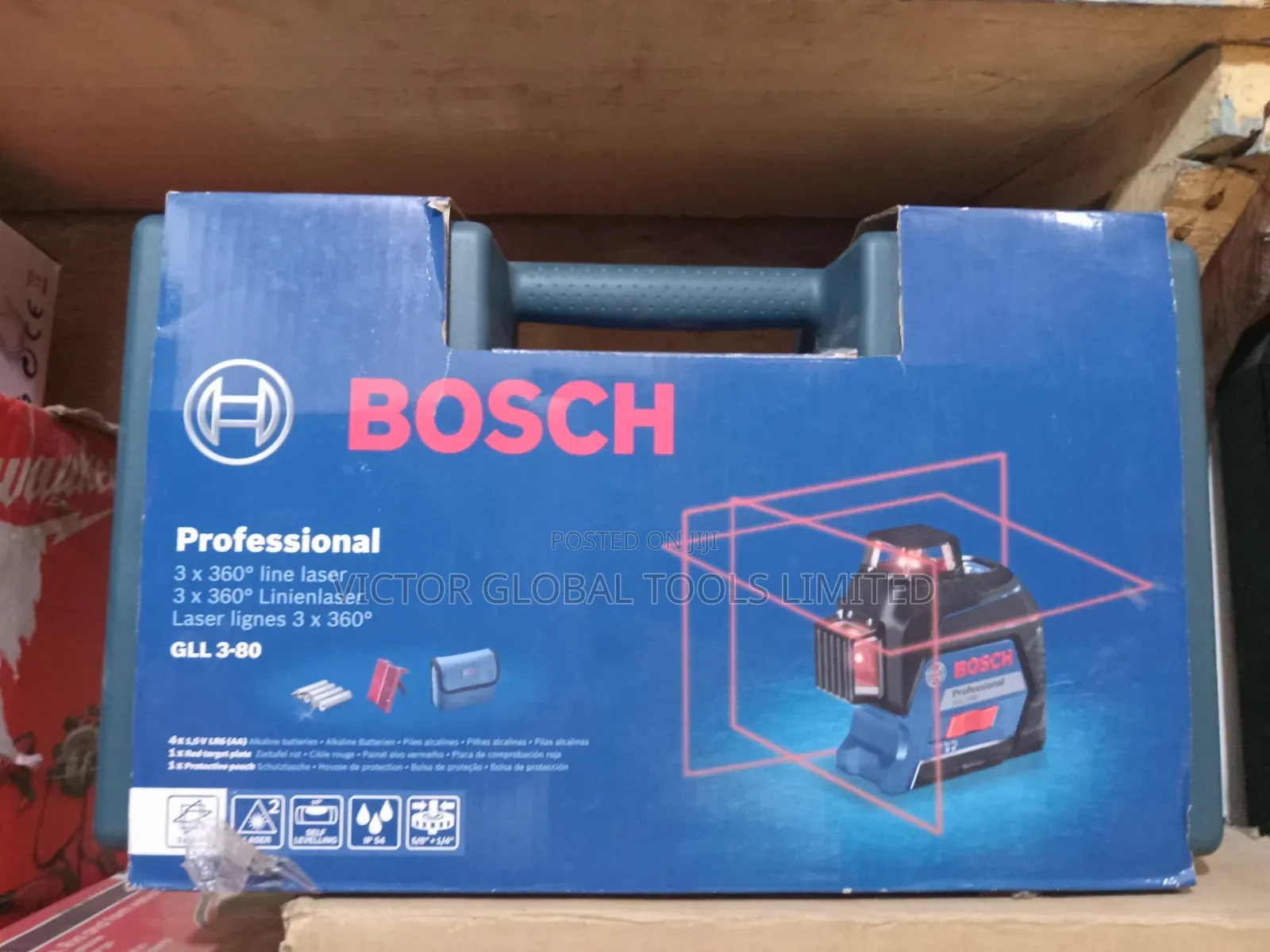 GLL 3-80 3×360° Line Laser Level