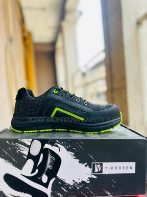 YIKODEEN Low Cut Safety Shoe - Sporty Steel Toe Sneaker