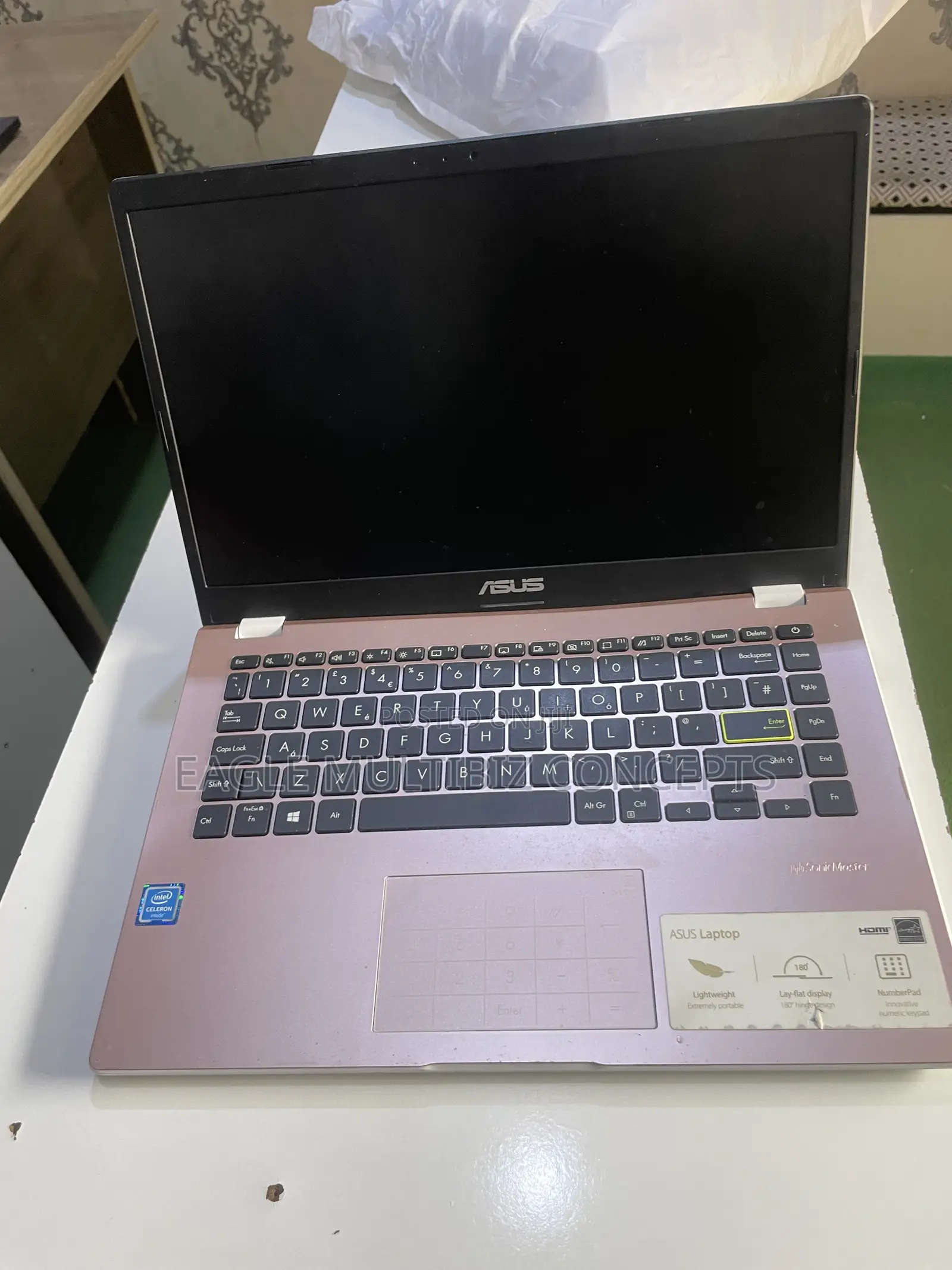 Laptop Asus 1015E 4GB Intel Celeron SSD 60GB