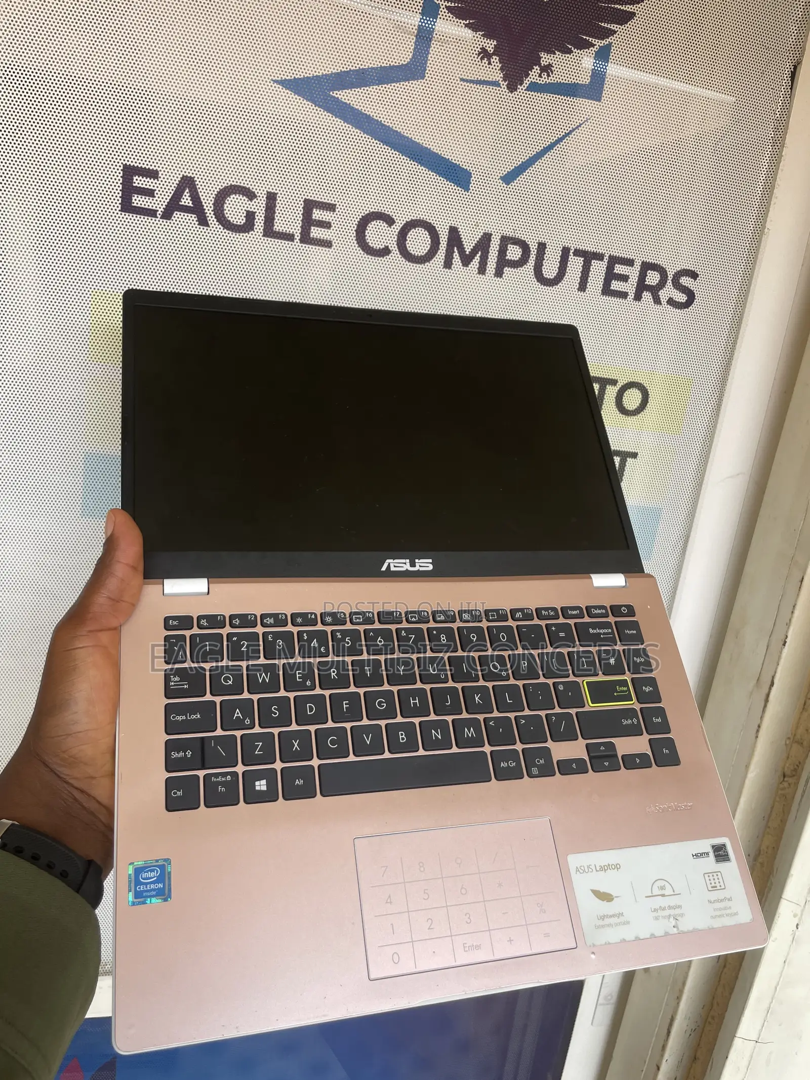 Laptop Asus 1015E 4GB Intel Celeron SSD 60GB