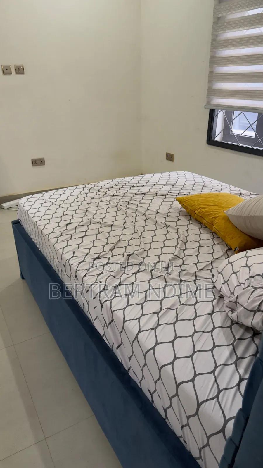 4 by 6 Bed Frame and Mattress