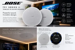 Bose Virtually Invisible 791 Series II in-Ceiling Speakers 100watts