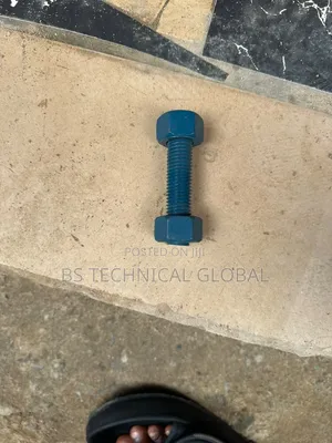 Cadmium Coated Bolt and Nut