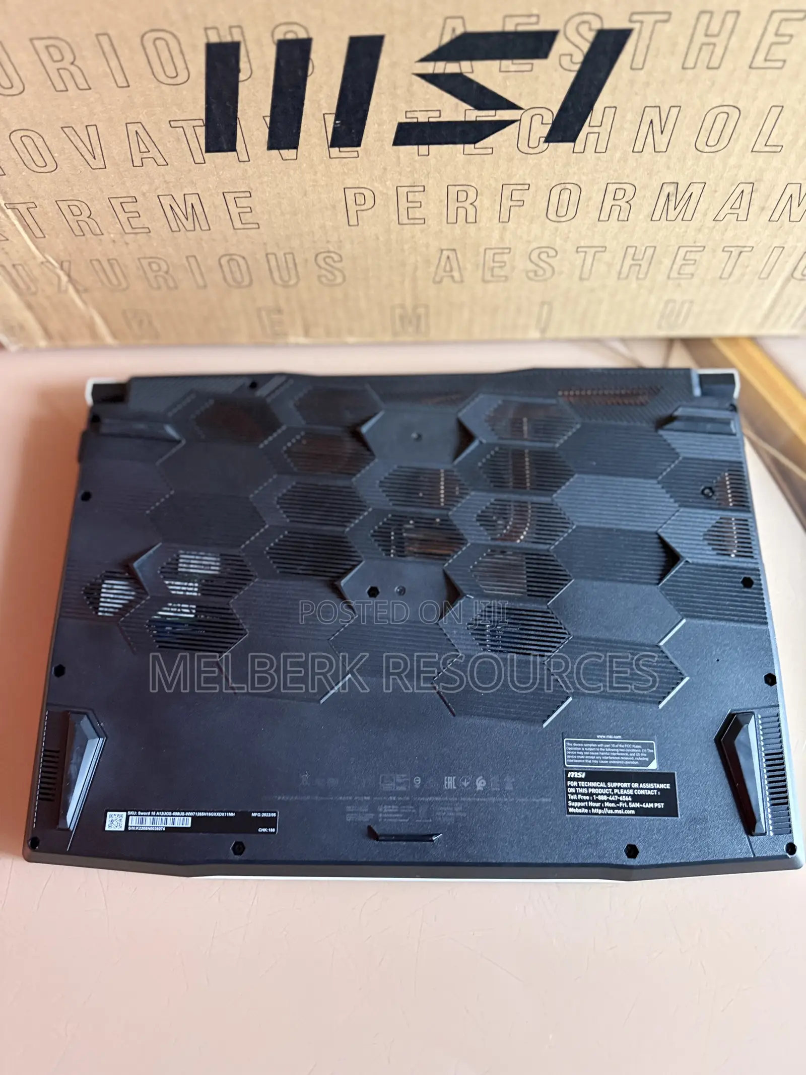 Laptop MSI MSI Sword 15 16GB Intel Core i7 SSD 1T