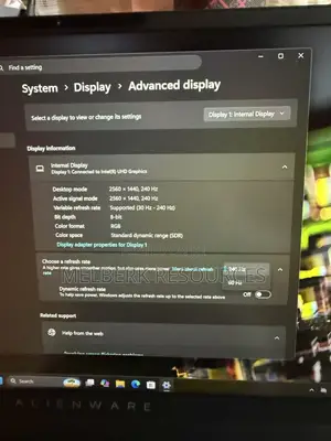 Laptop Alienware M15 R6 16GB Intel Core i7 SSD 1T