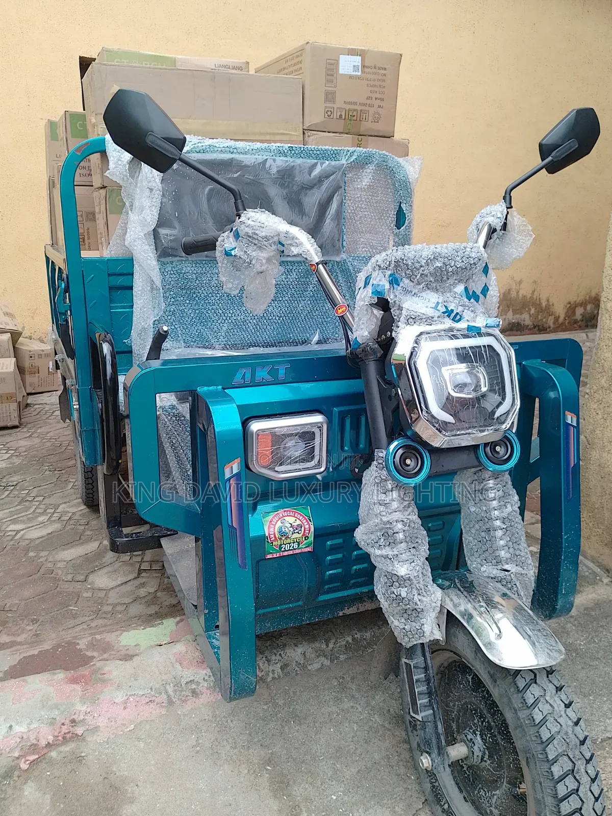 New TVS 2025 Blue