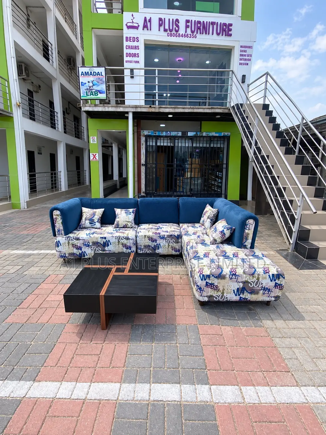 L-Shaped Sectional Sofa in Asaba