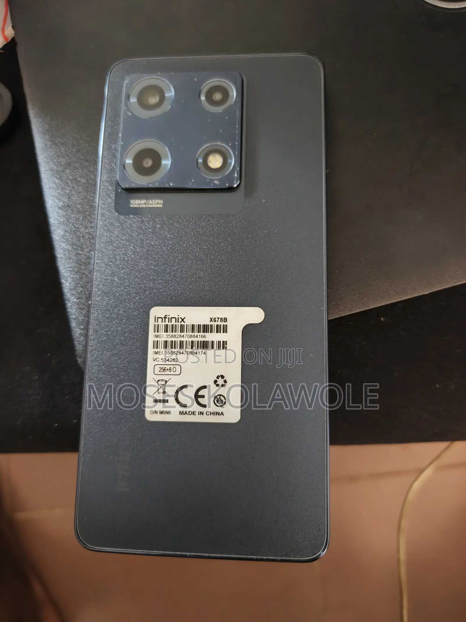 Infinix Note 30 Pro 256 GB Black