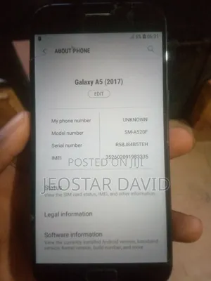 Samsung Galaxy A5 32 GB Black