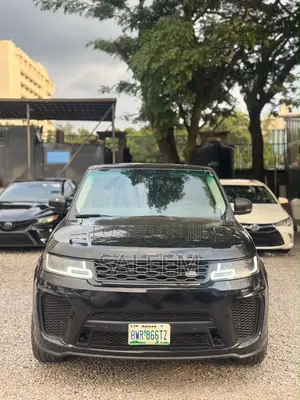 Land Rover Range Rover Sport SVR 2018 Black