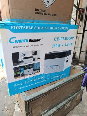 Cworth Energy 500W + 1kWh Portable Solar Power Station