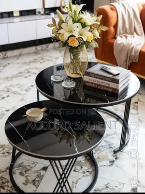 2 in 1 Ceramic Center Table