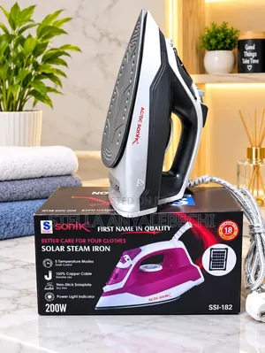 Inverter/Prepaid Meter Friendly AC/DC Steam Iron