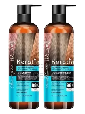 Keratin Hair Repair Shampoo Conditioner Set