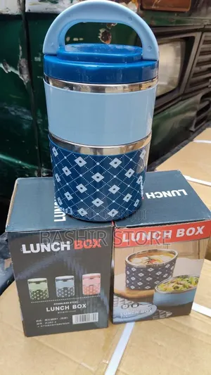 Multi-Layer Stainless Steel Thermal Lunch Box and Food Flask