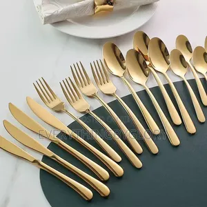 24pcs Cutlery Set Egg Shape
