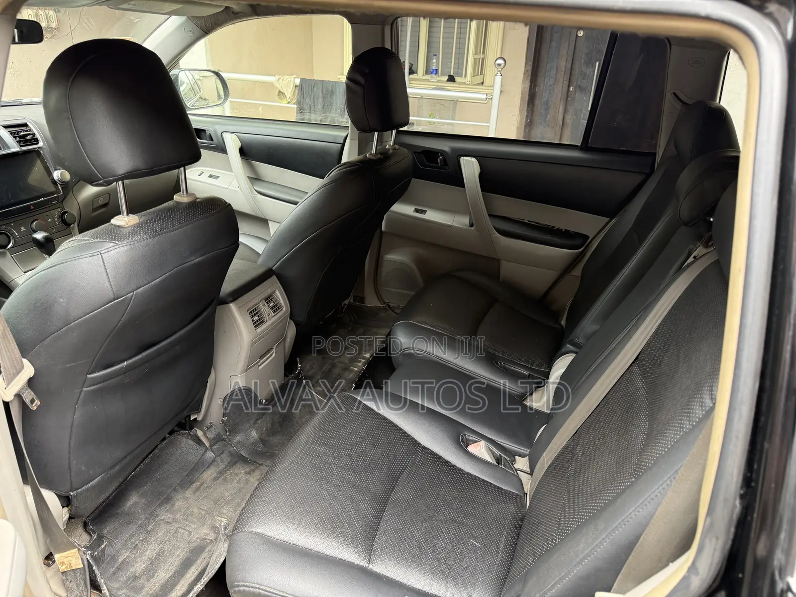 Toyota Highlander Sport 2008 Black