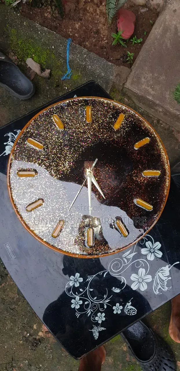 Epoxy Wall Clock