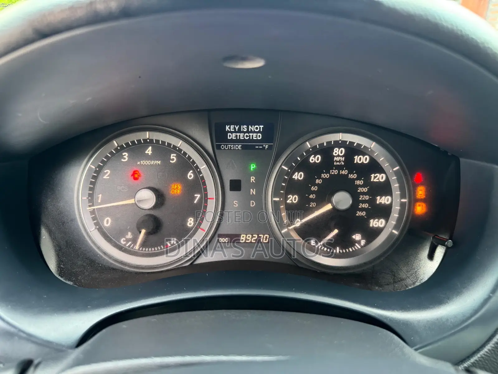 Lexus ES 350 2008 Black