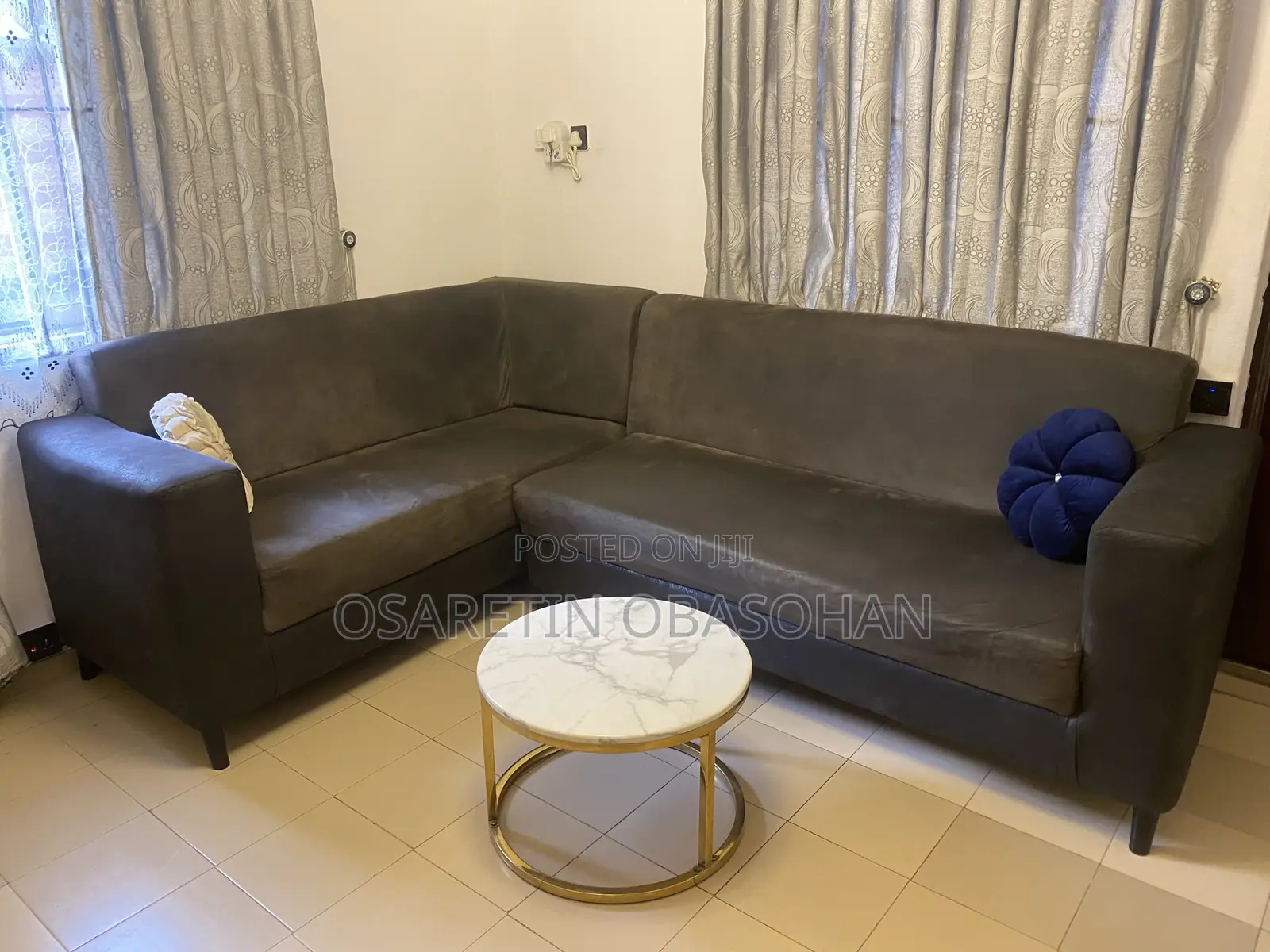 Used L-Shaped Executive Sofa