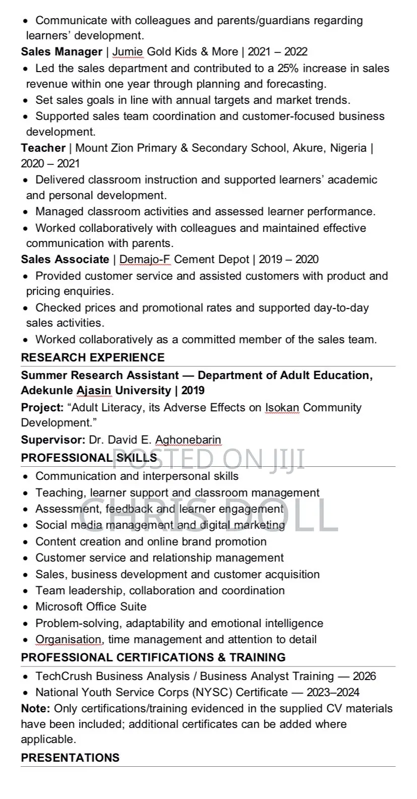 School Admin/Secretary