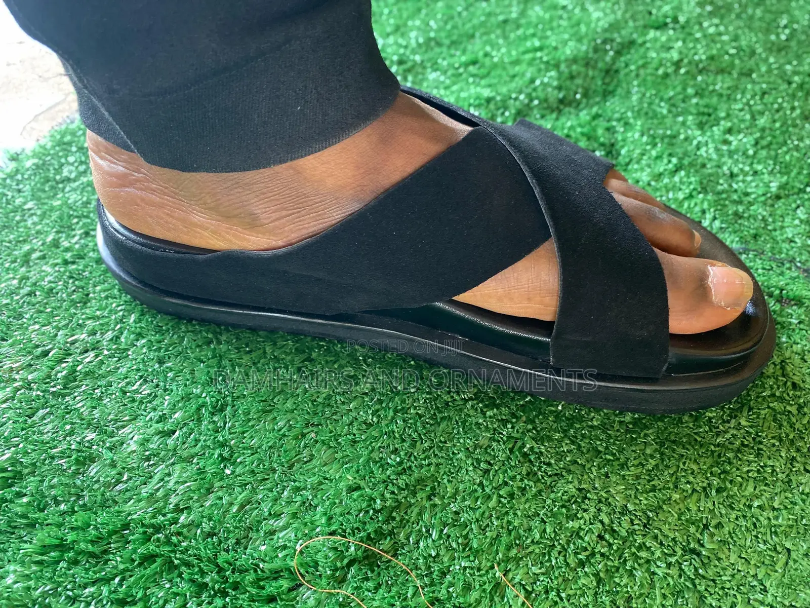 Handmade Male Palm Slippers