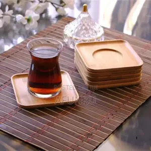 Bamboo Coasters 6pcs