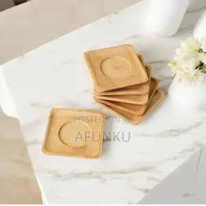 Bamboo Coasters 6pcs