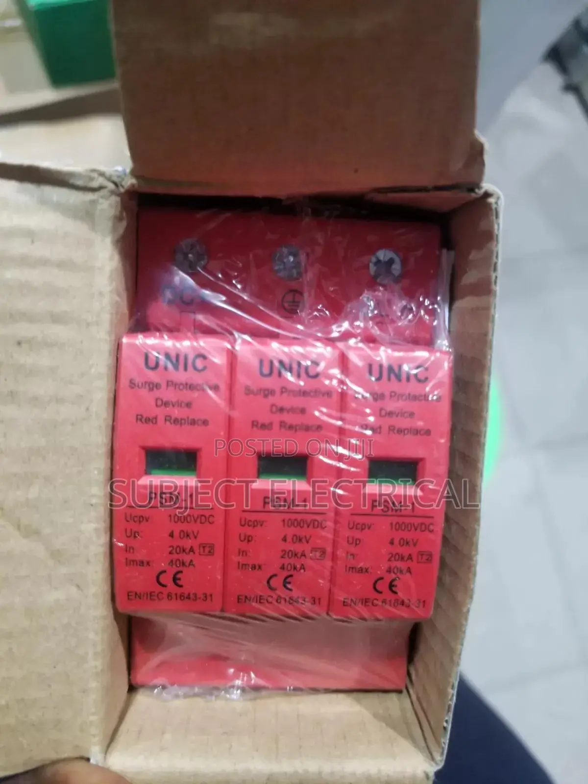 Surge Protector 3pole Unic