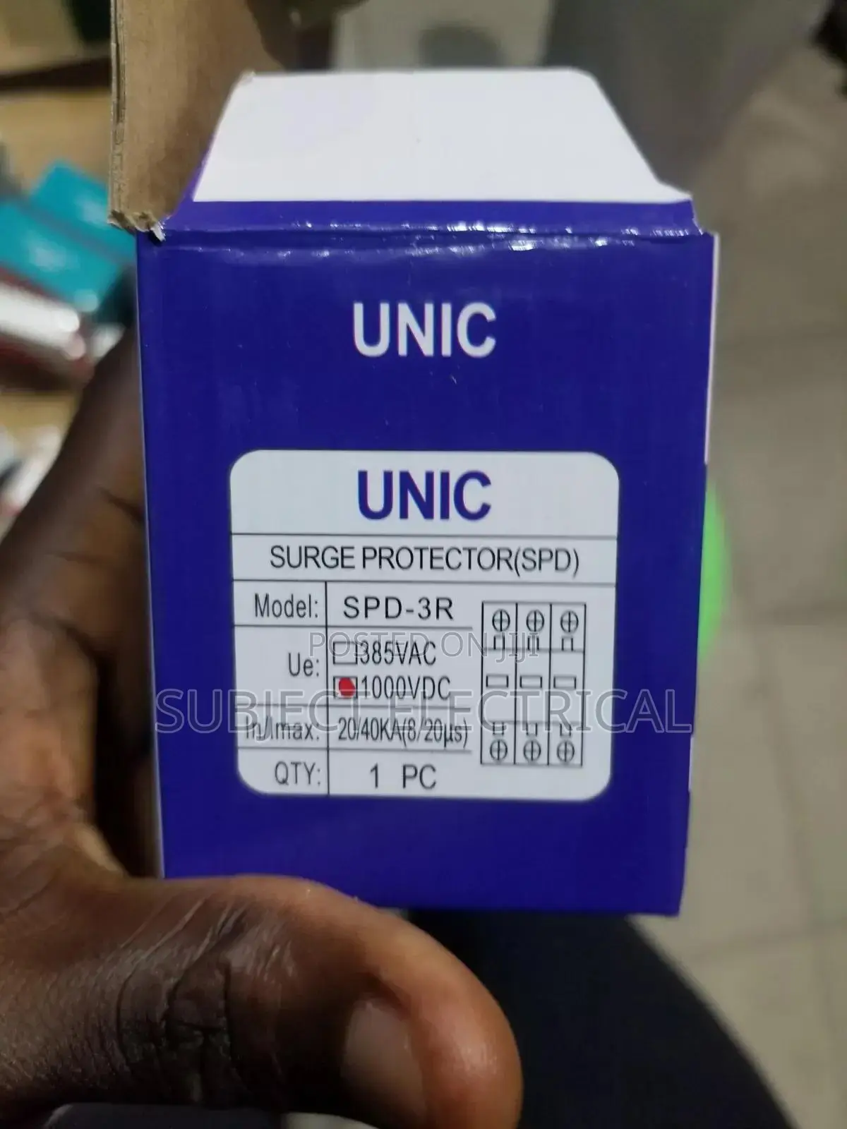 Surge Protector 3pole Unic
