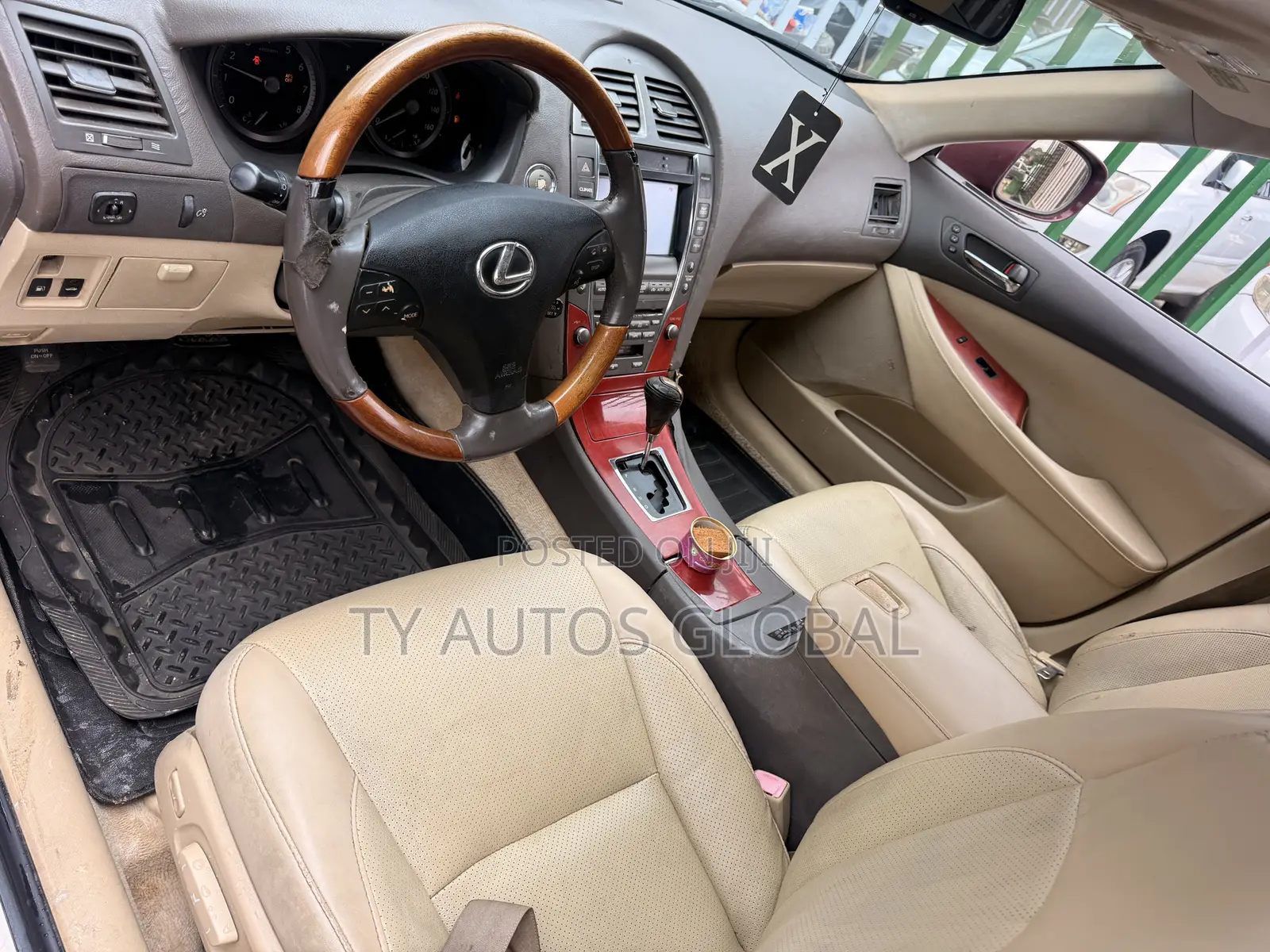 Lexus ES 350 2008 Red