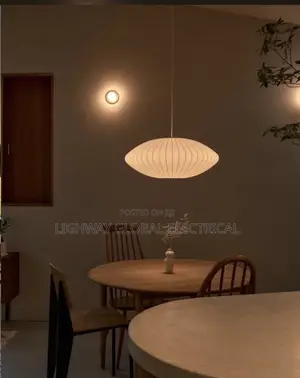 French Designer Silk Dropping Chandelier