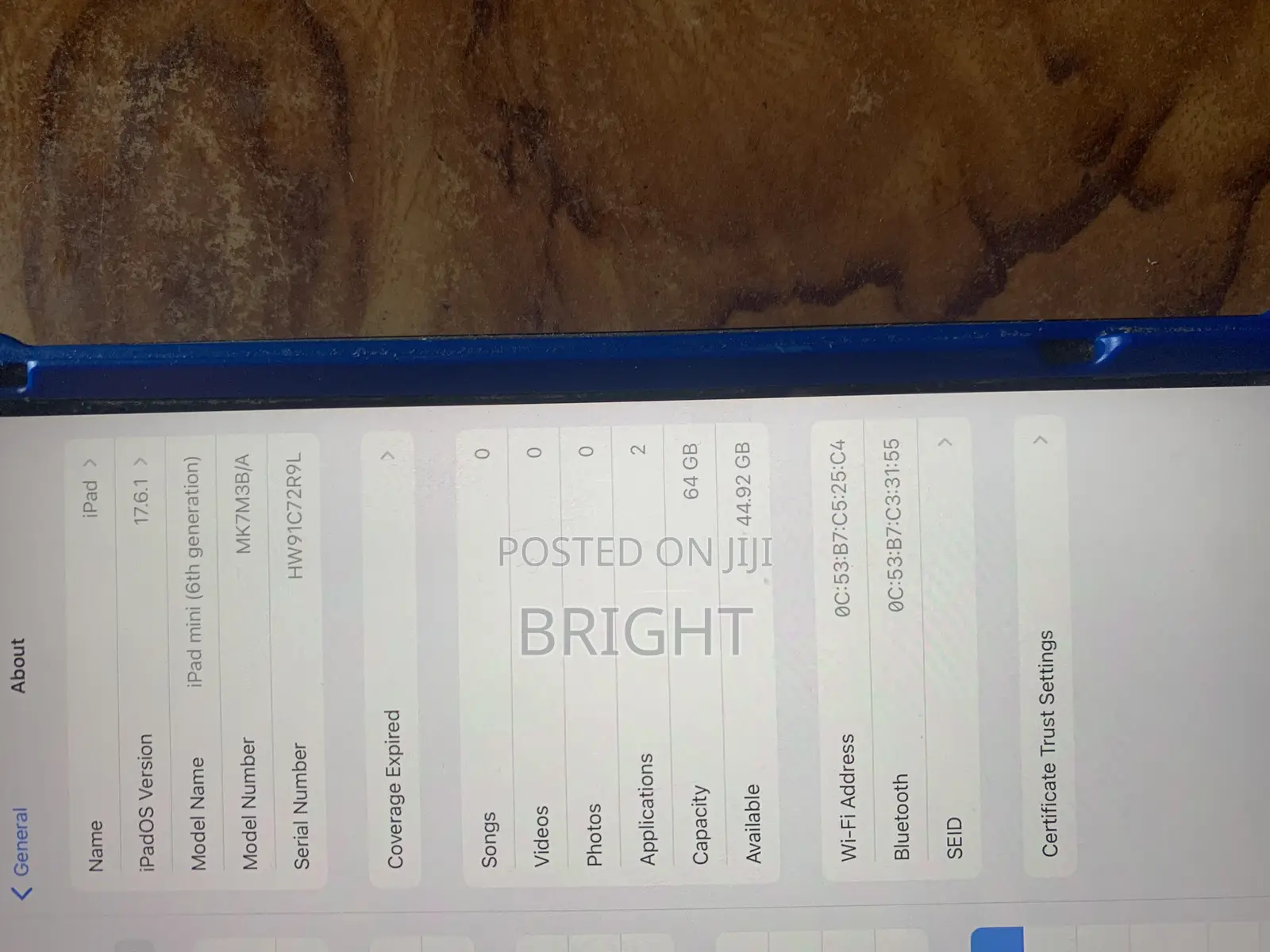 Apple iPad mini 6 64 GB Gray