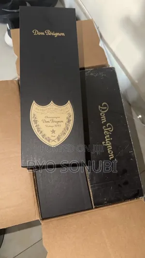 Original Dom Perignon 2015 Bottle