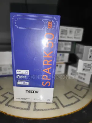 New Tecno Spark 50 5G 256 GB
