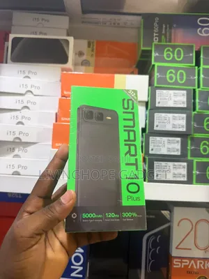 New Infinix Smart 10 Plus 128 GB Black