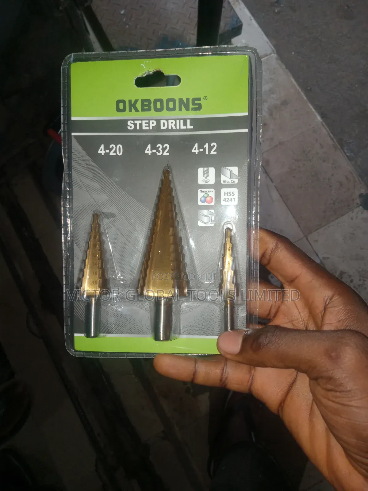 Step Drill Set
