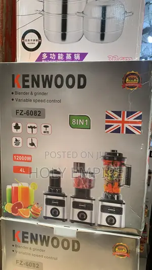Kenwood Blender With 3 Cup 12000w / 8 in 1