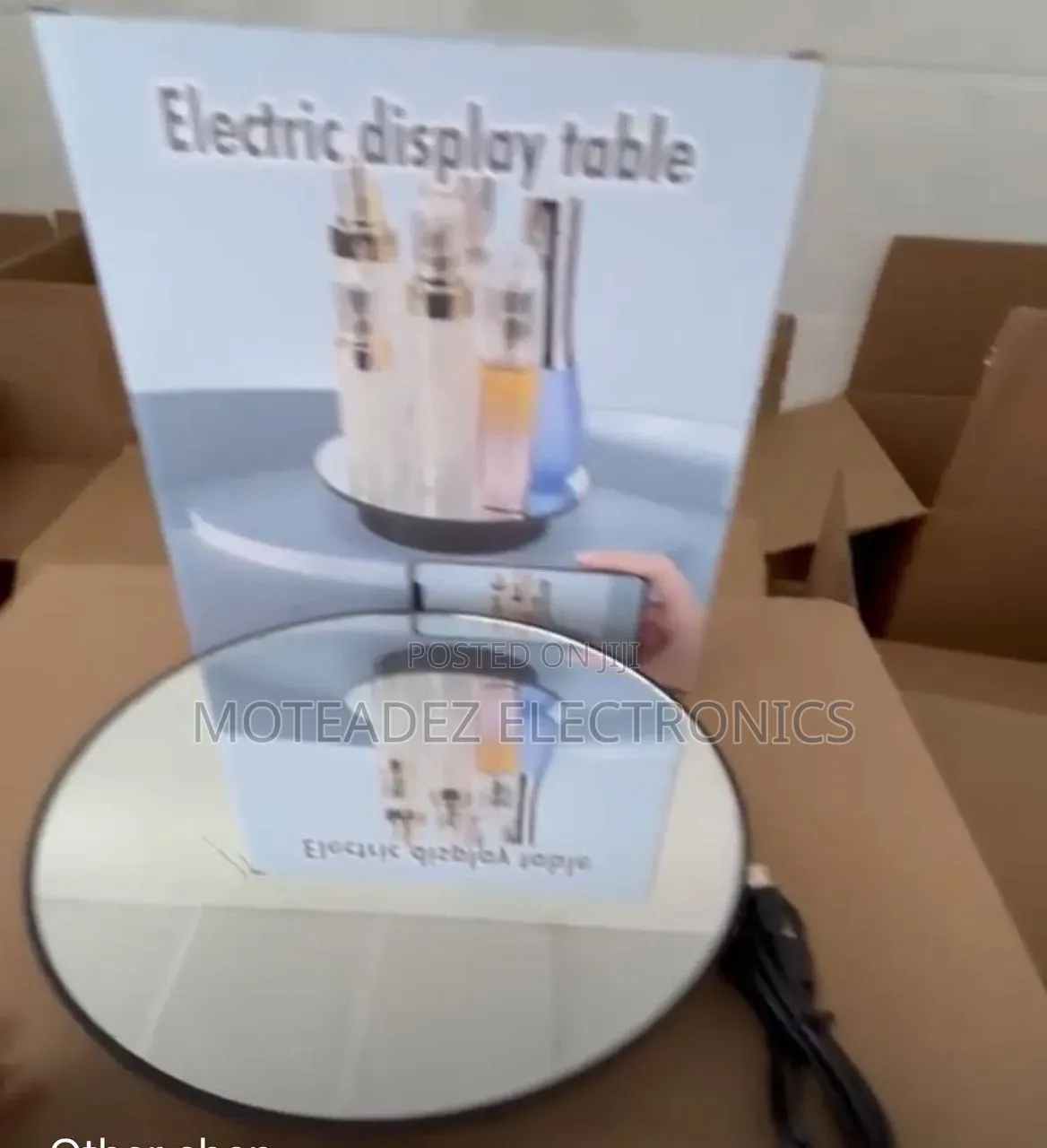 Intelligent Electric/Battery Powered 360° Rotatable Display Turn Table