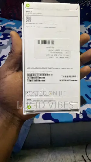 New Apple iPhone Air 256 GB White